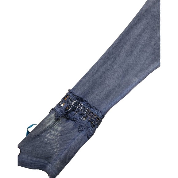 Gray Hippie Boho Lagenlook Oversized Drop Waist Top XL Artsy by Violet Ruby - Picture 3 of 8